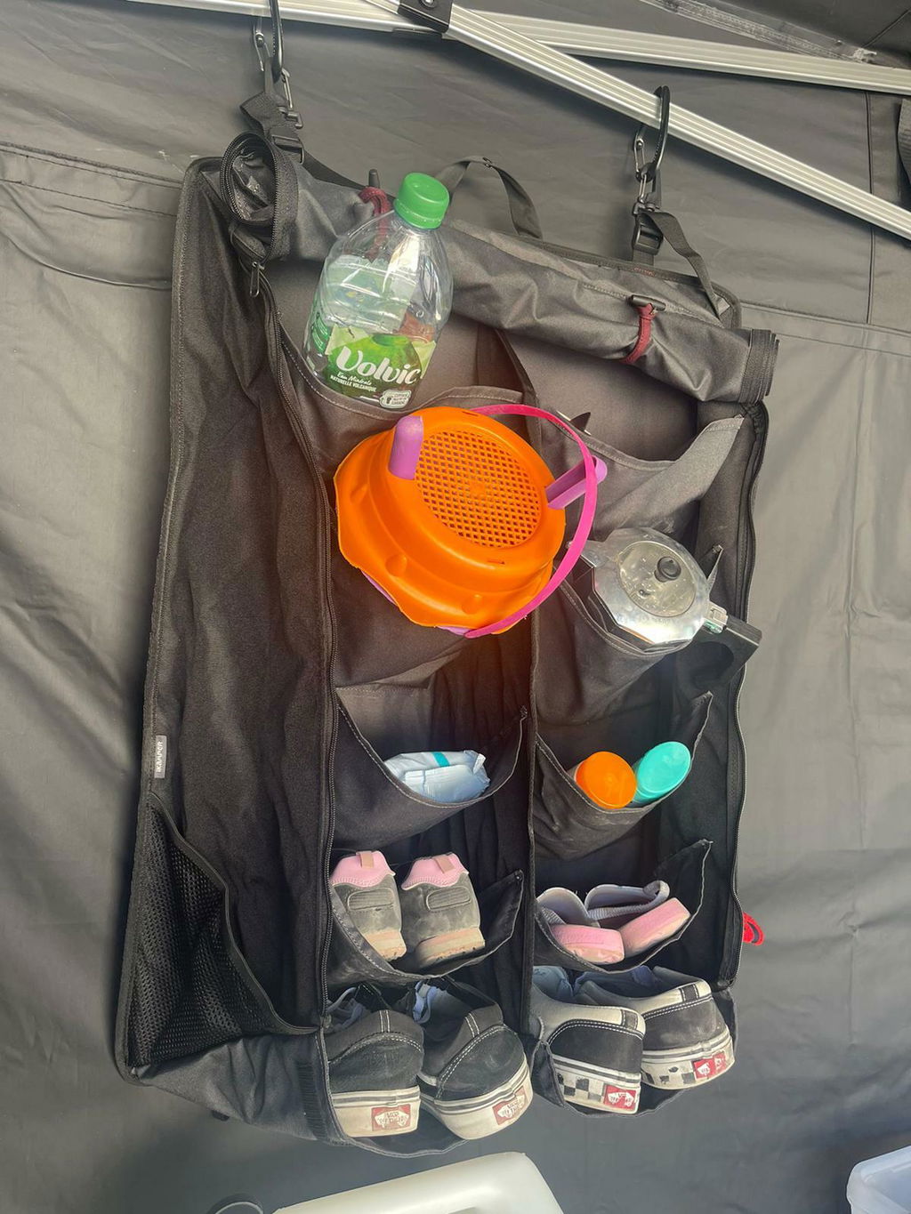 iKamper Rangement chaussures tente de toit léger