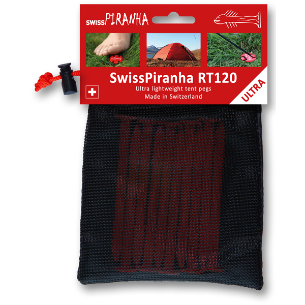 SwissPiranha RedTrout RT120 sardines tente lot de 10 ultraléger