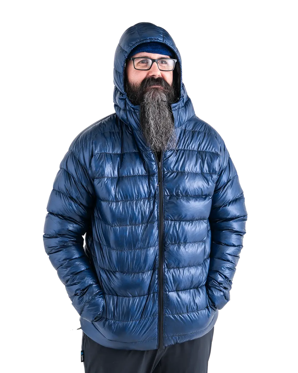 Zpacks Clothing Bargain Down Jacket doudoune bleu marine XS