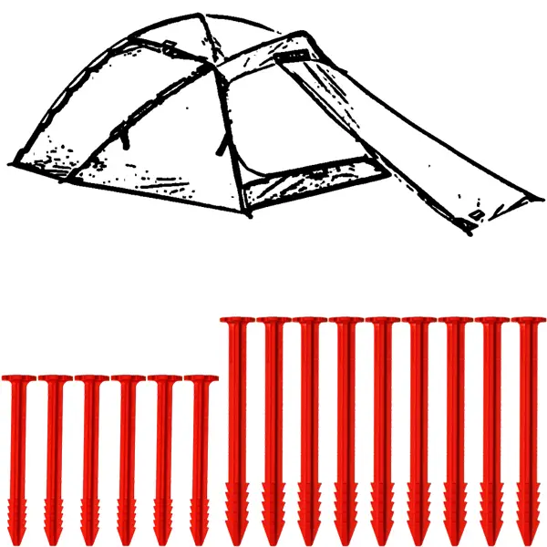 SwissPiranha Ultralight Peg Set piquets Hilleberg Jannu 15 pcs 72 g