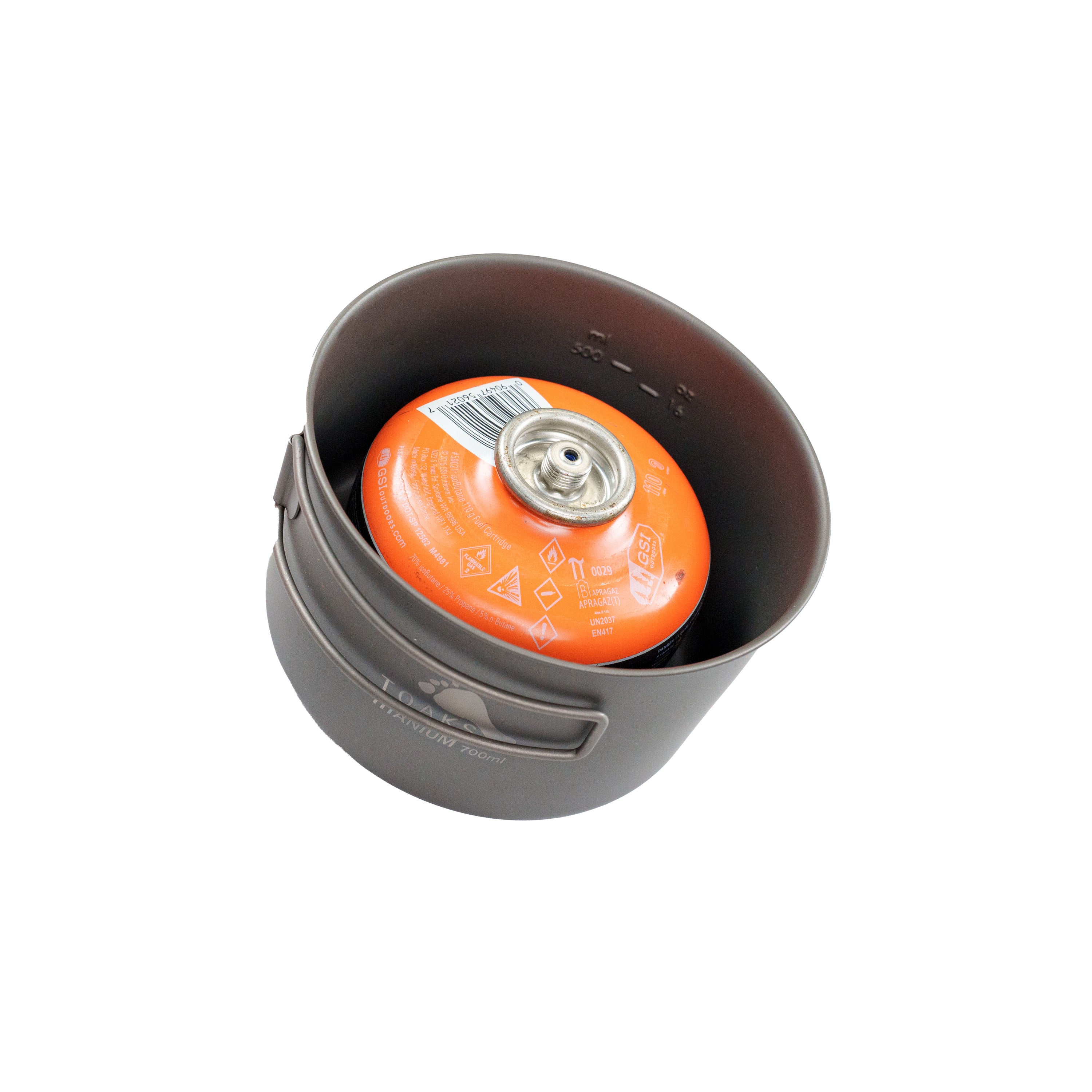 Toaks Light 700ml popote titane avec couvercle
