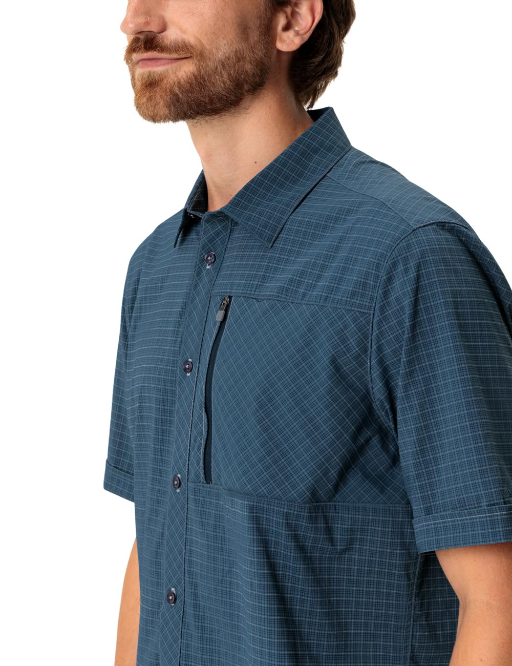Vaude Seiland T-Shirt Homme Dark Sea Séchage Rapide