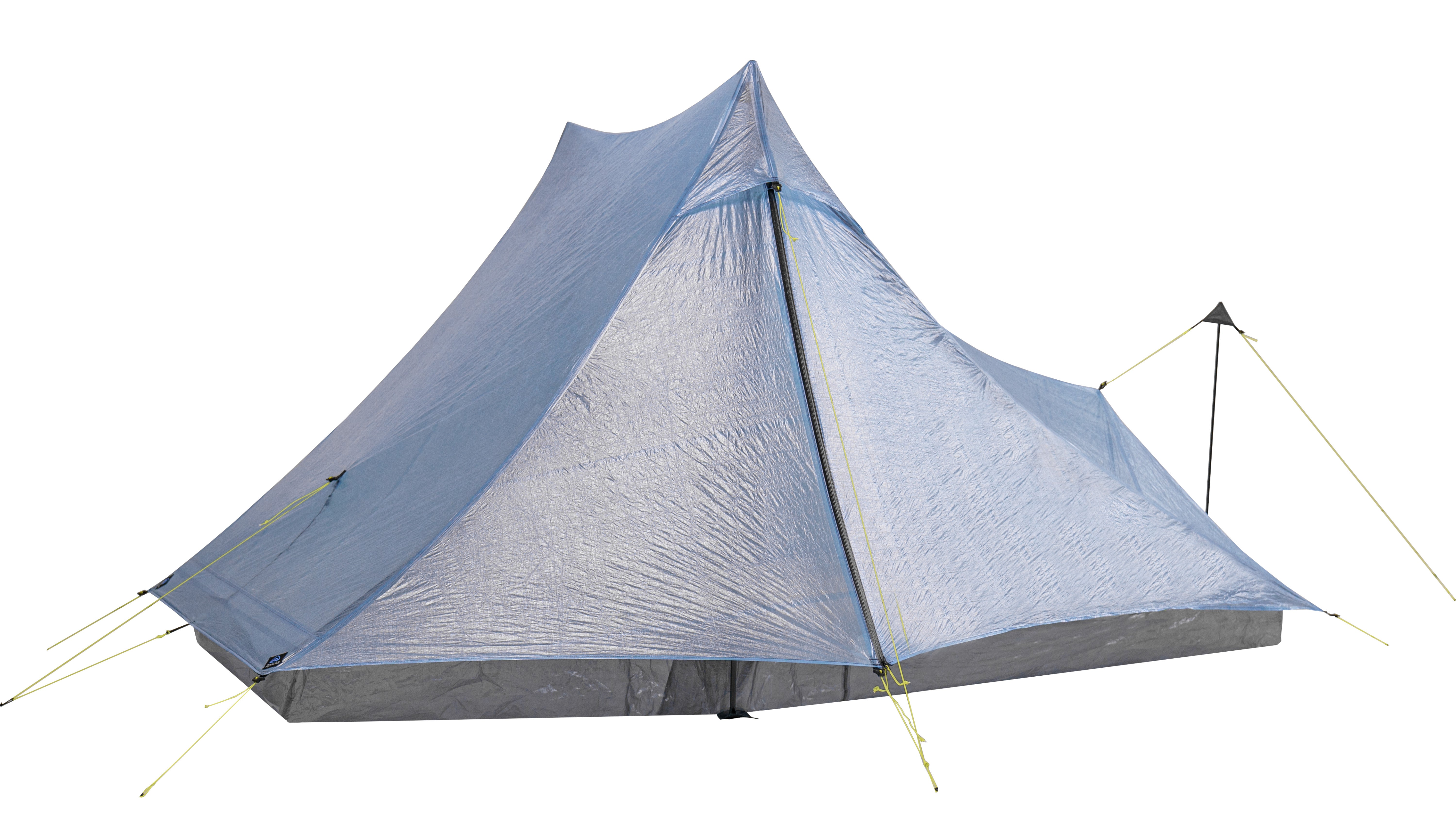Zpacks Offset Solo tente 1 personne bleue ultra-légère