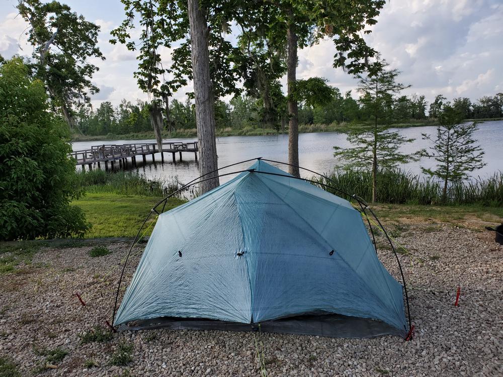 Zpacks Shelters Free Duo tente 2 personnes Olive Drab freestanding