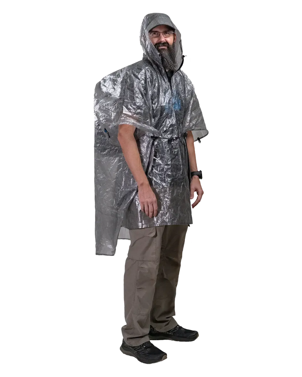 Zpacks Groundsheet Poncho poncho pluie 3-en-1 tapis de sol