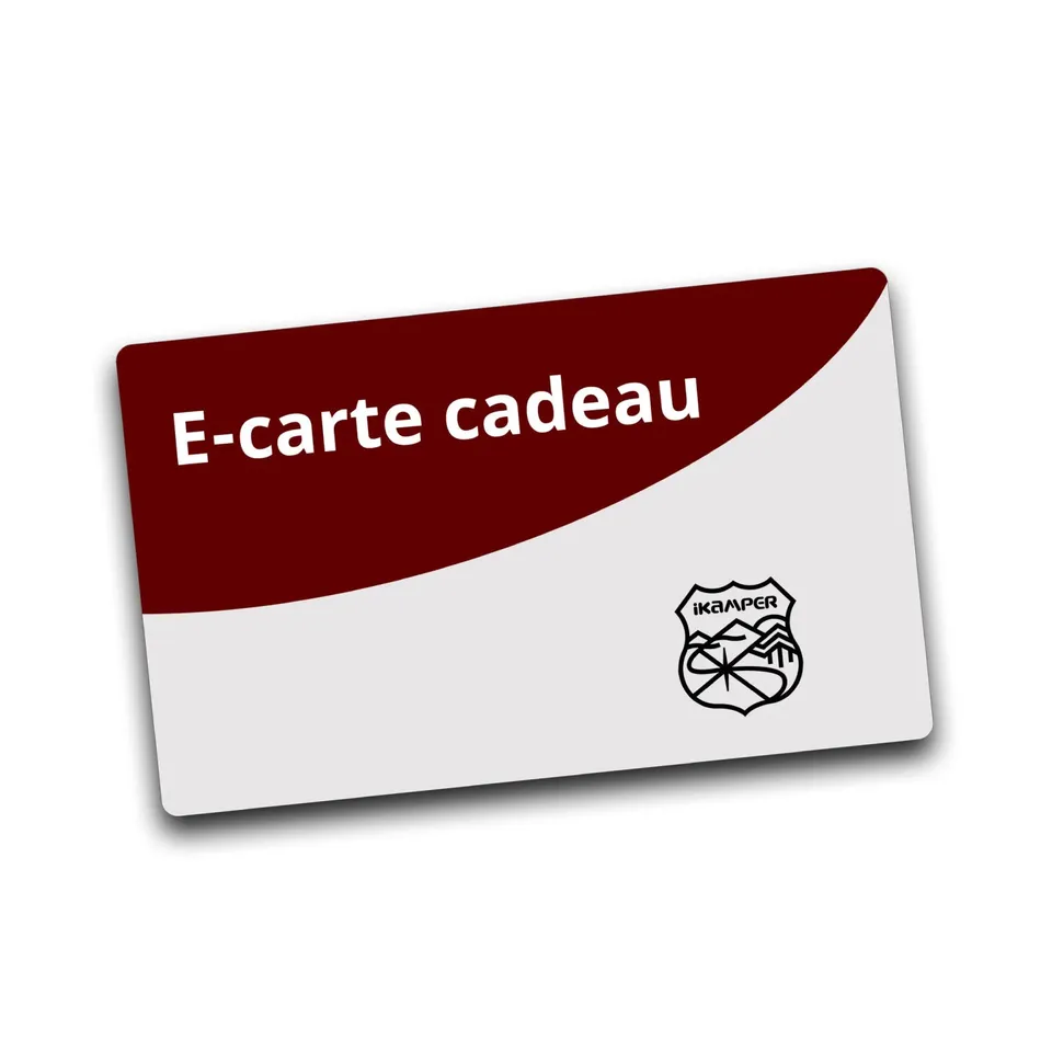 iKamper Location e-carte cadeau 50€ cadeau campeur