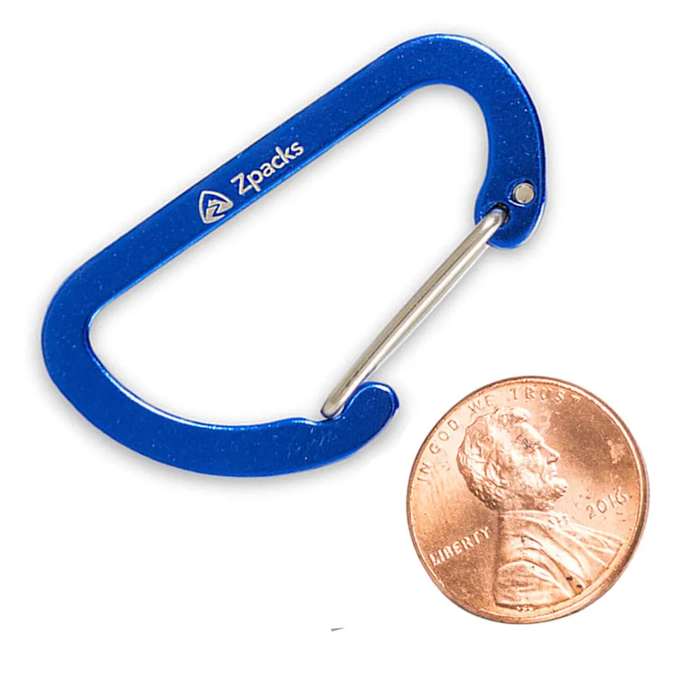 Zpacks Mini-D mousqueton wiregate bleu lot 4