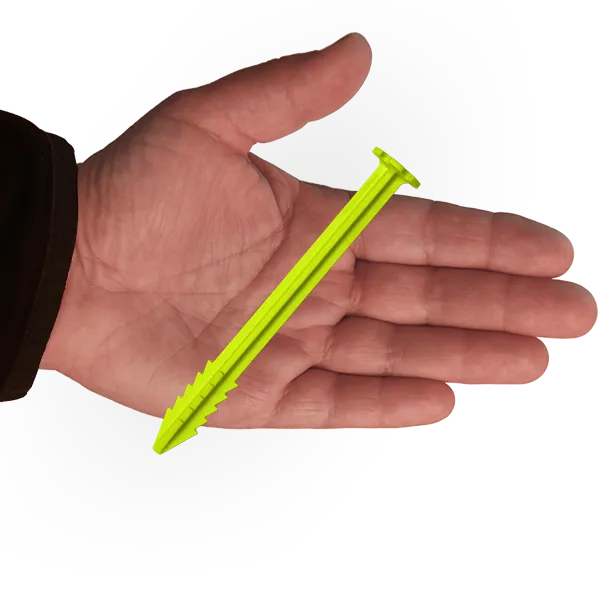 SwissPiranha GreenShark GS120 piquet tente vegan à l'unité