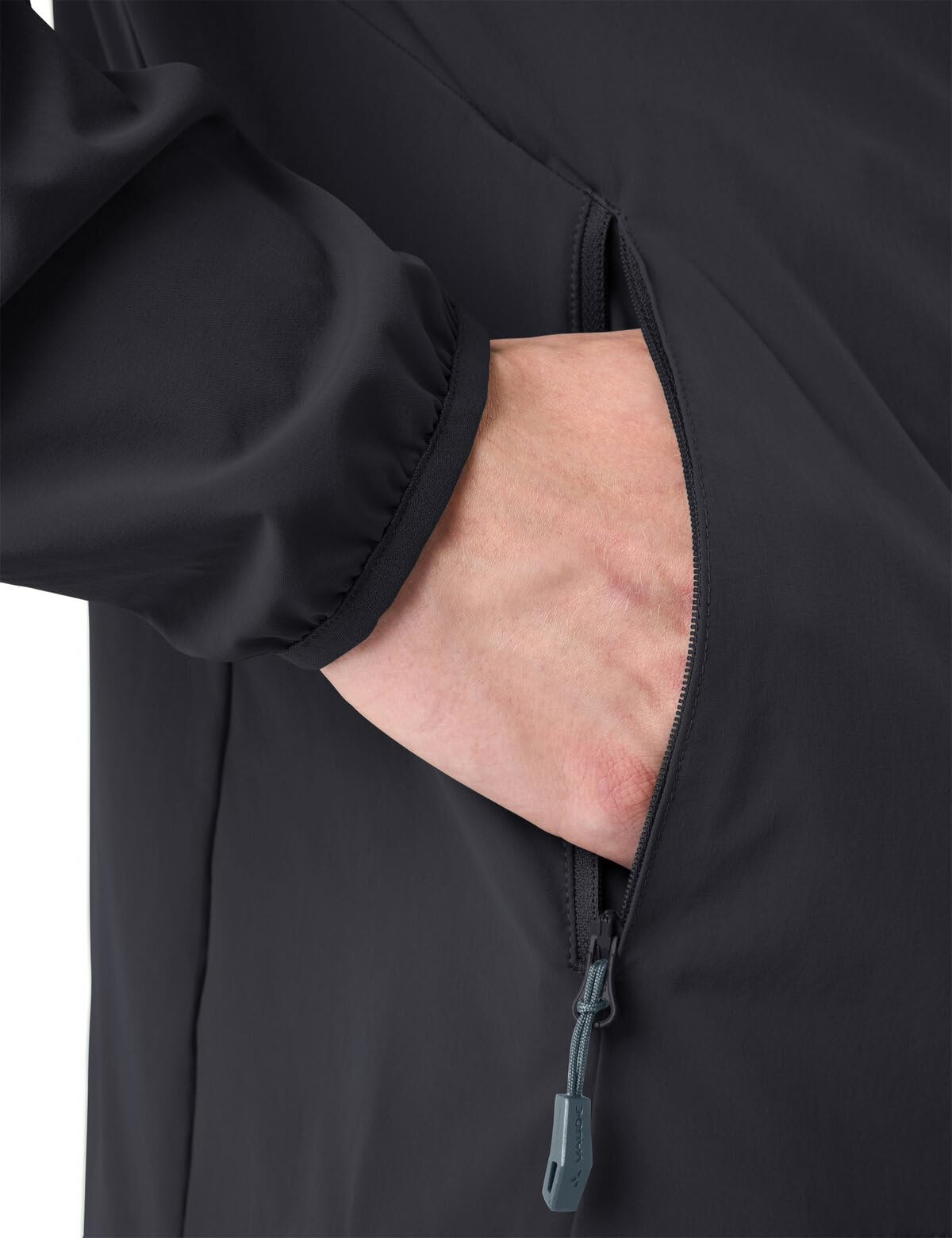 Vaude Moab IV veste softshell homme noir coupe-vent