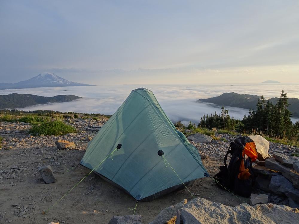 Zpacks Shelters Plexamid tente 1 place bleue