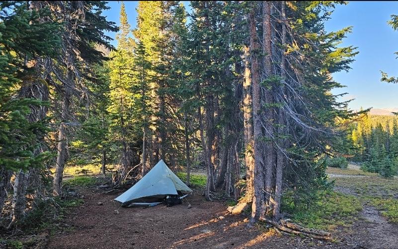 Zpacks Hexamid Pocket Tarp avec portes tarp orange brûlé 1P