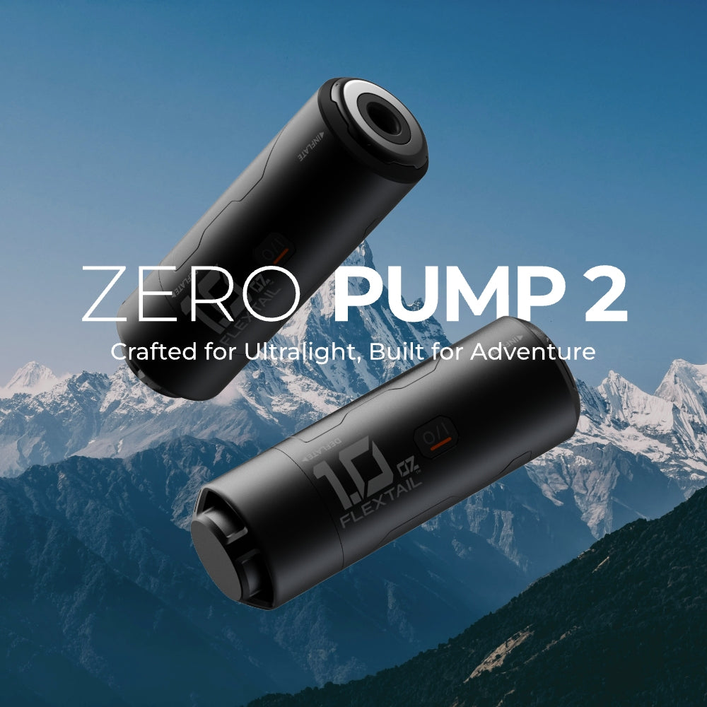 Flextail Zero pompe matelas USB-C ultralégère