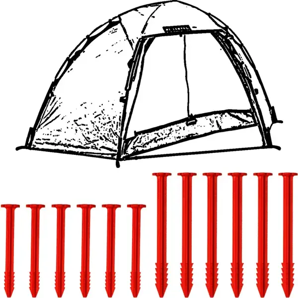 SwissPiranha Ultralight Peg Set Hilleberg Soulo Sardines 55g
