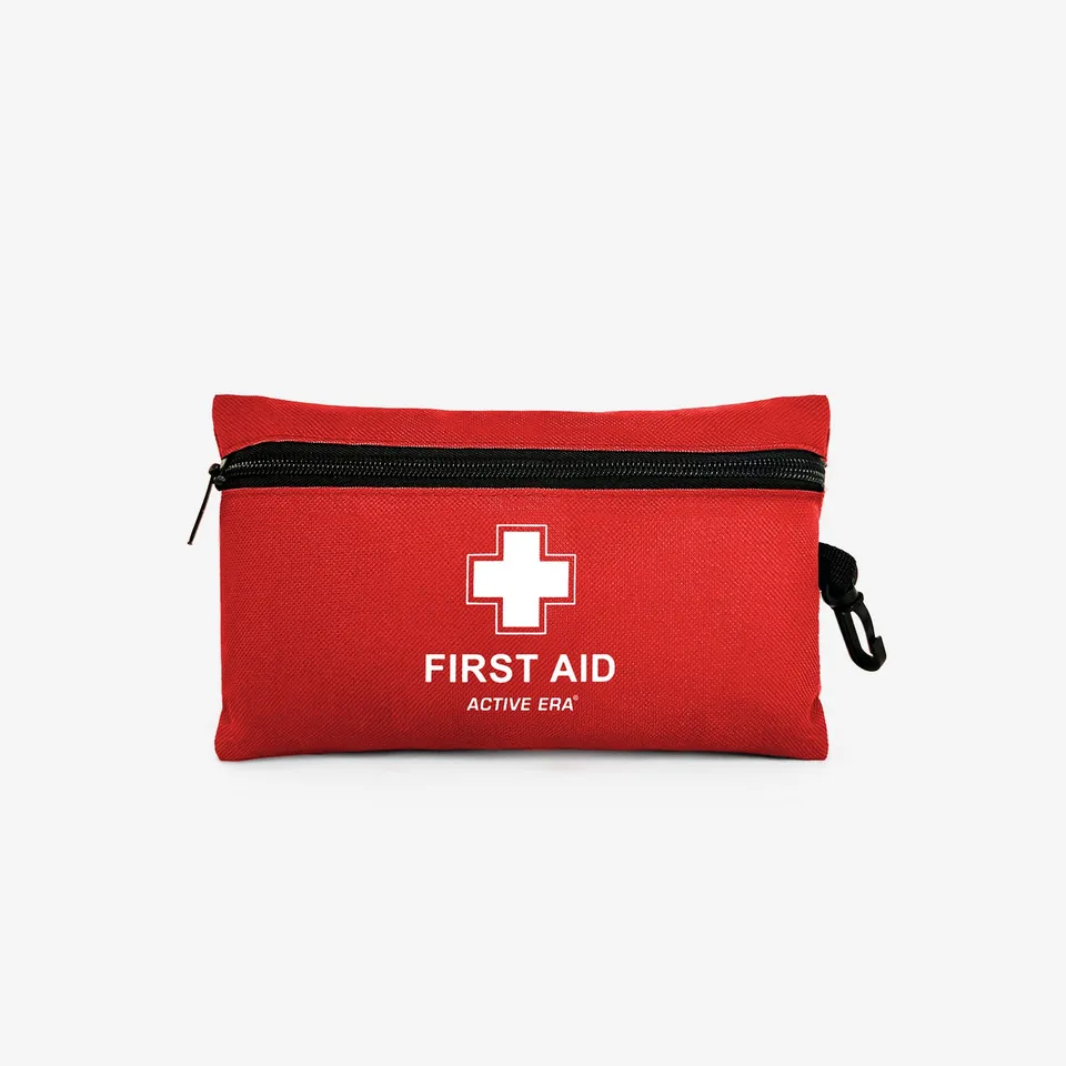 Active Era First Aid Kits Trousse de Secours Rouge 120 Pièces