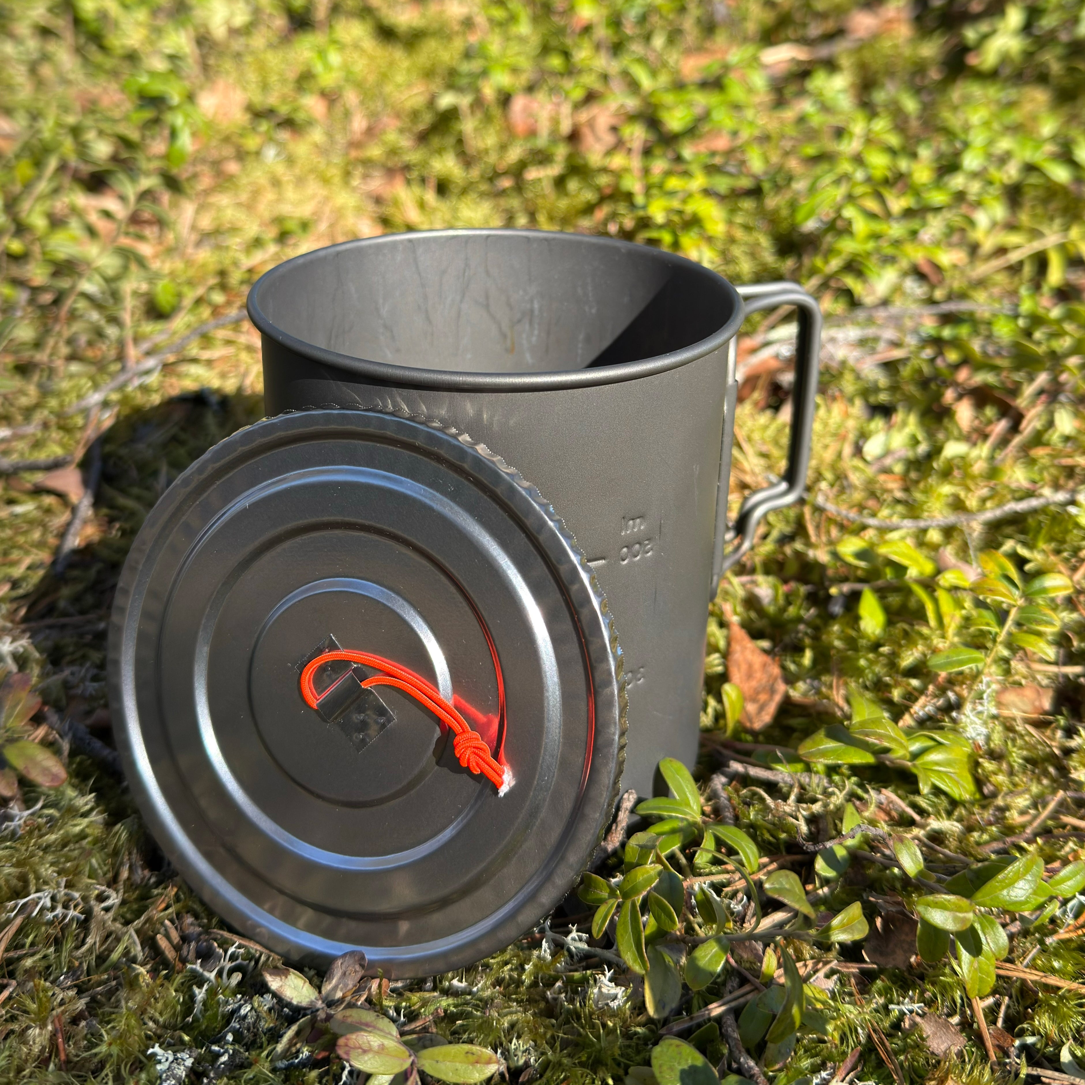 UltimaPeak FeatherLid couvercle popote titane ultraléger