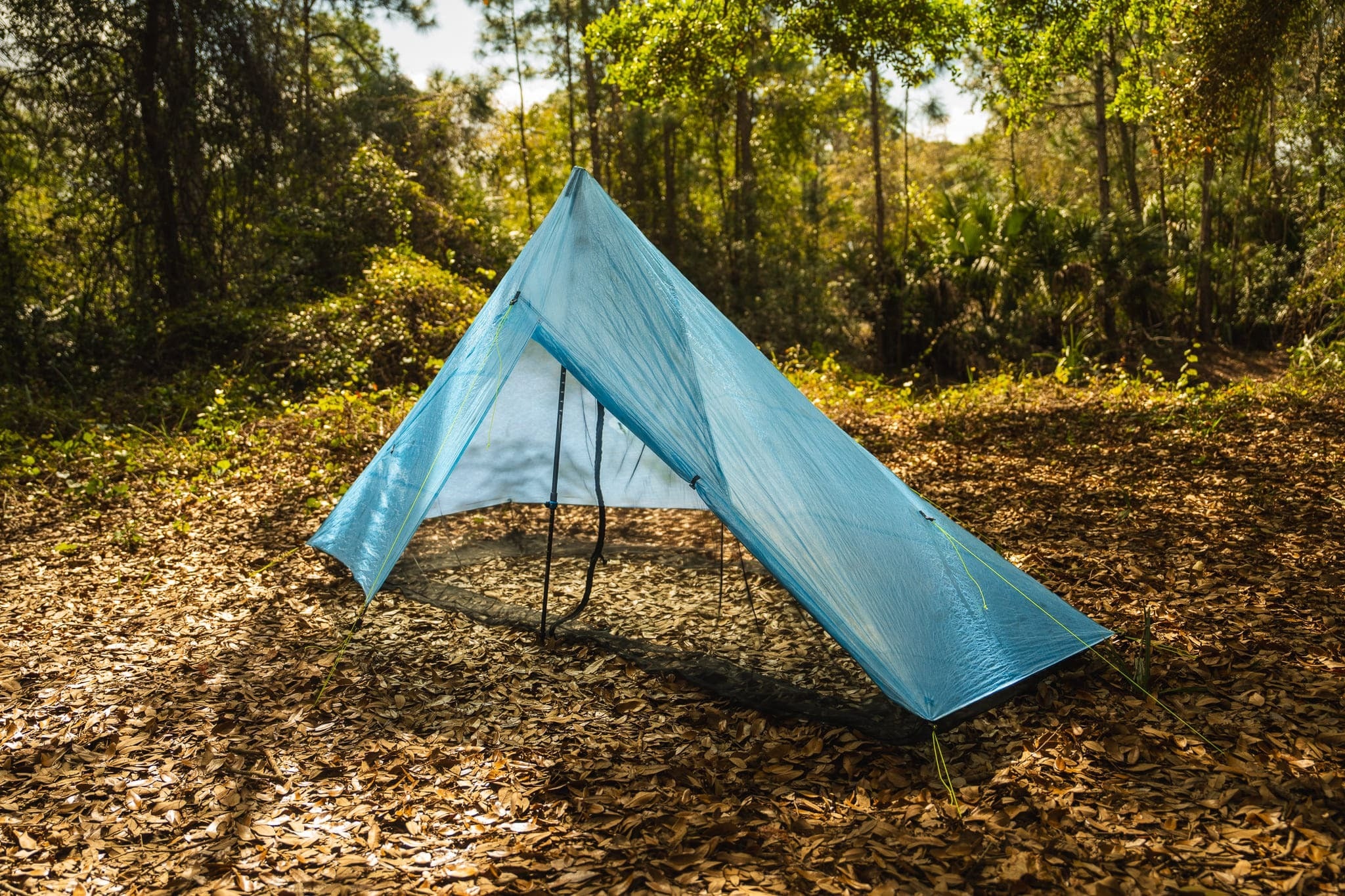 Zpacks Hexamid Tente Solo 1 Personne Bleue Sans Tapis de Sol