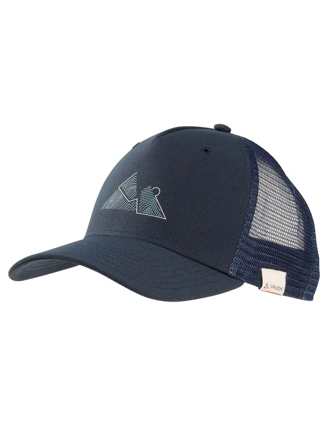Vaude Cap II casquette baseball Dark Sea maille ventilée