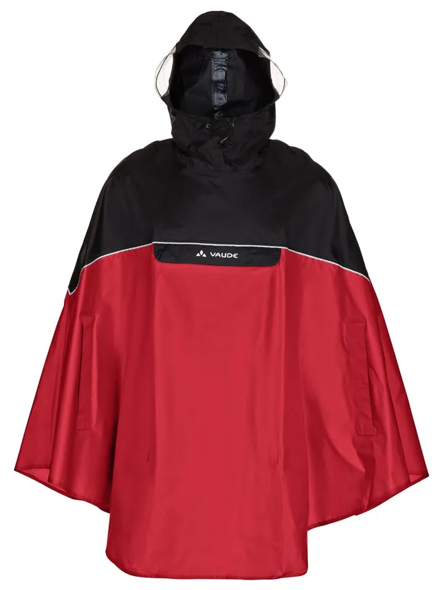 Vaude Covero Poncho II Cape de Pluie Vélo Unisexe Sans PFC