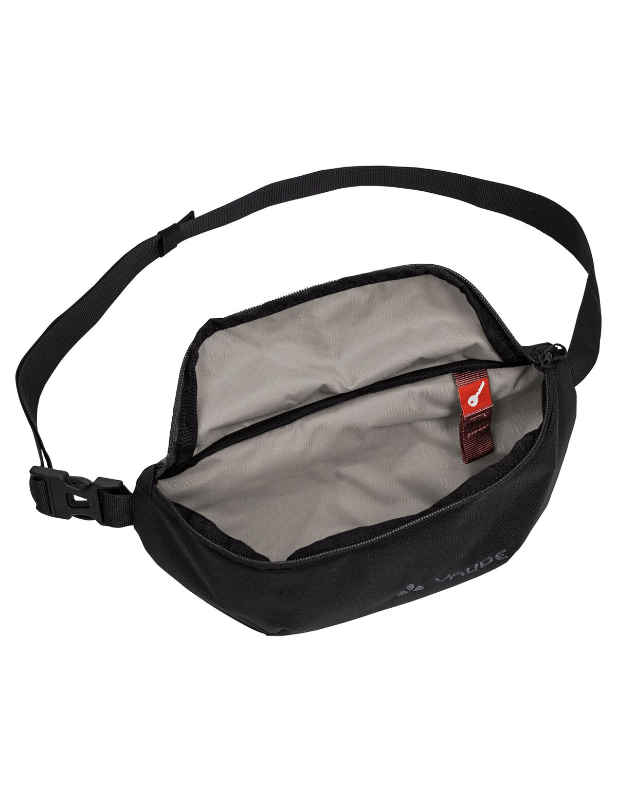 Vaude Wegamove sac banane noir recyclé antivol