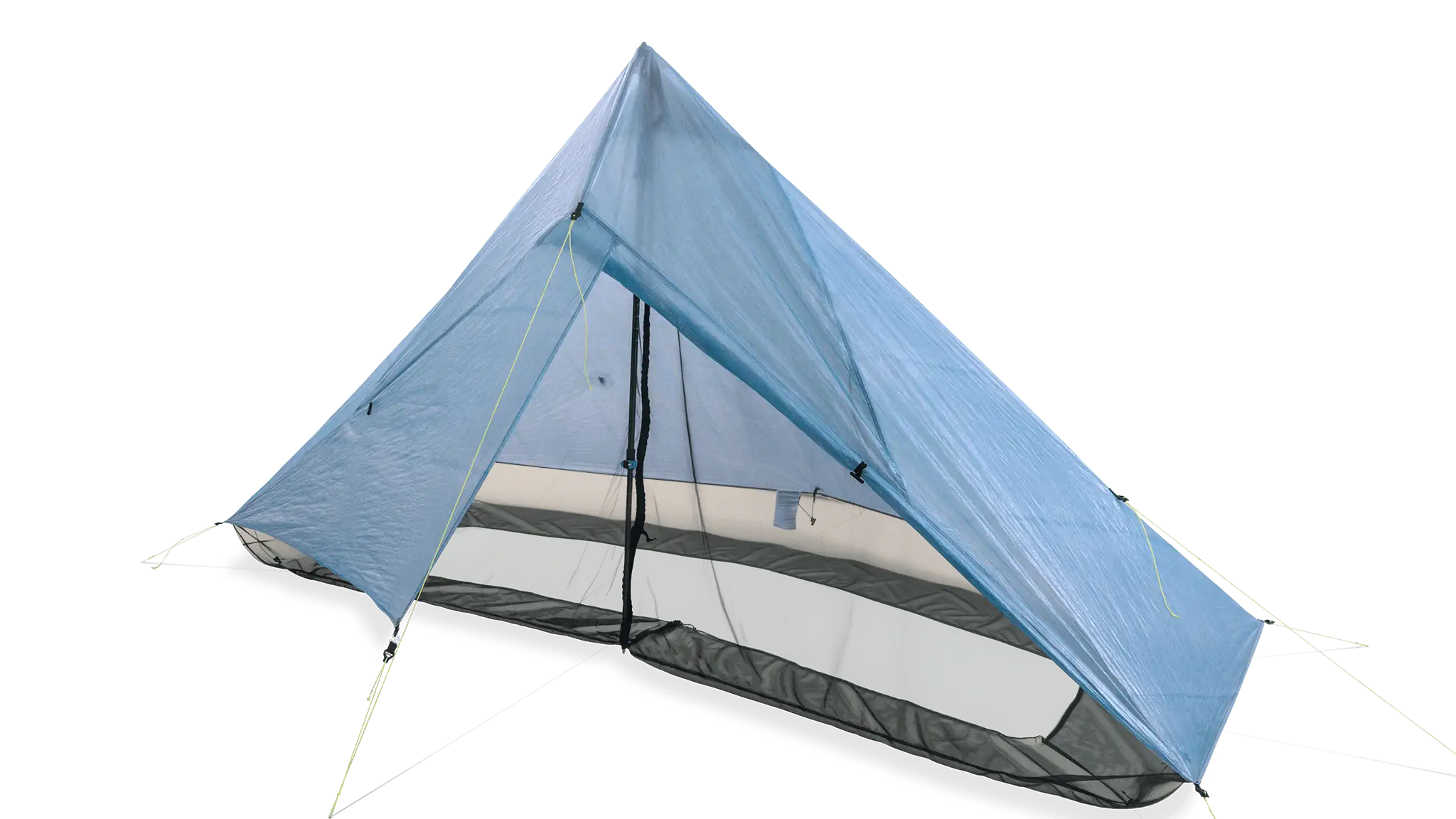 Zpacks Hexamid Tente Solo 1 Personne Bleue Sans Tapis de Sol