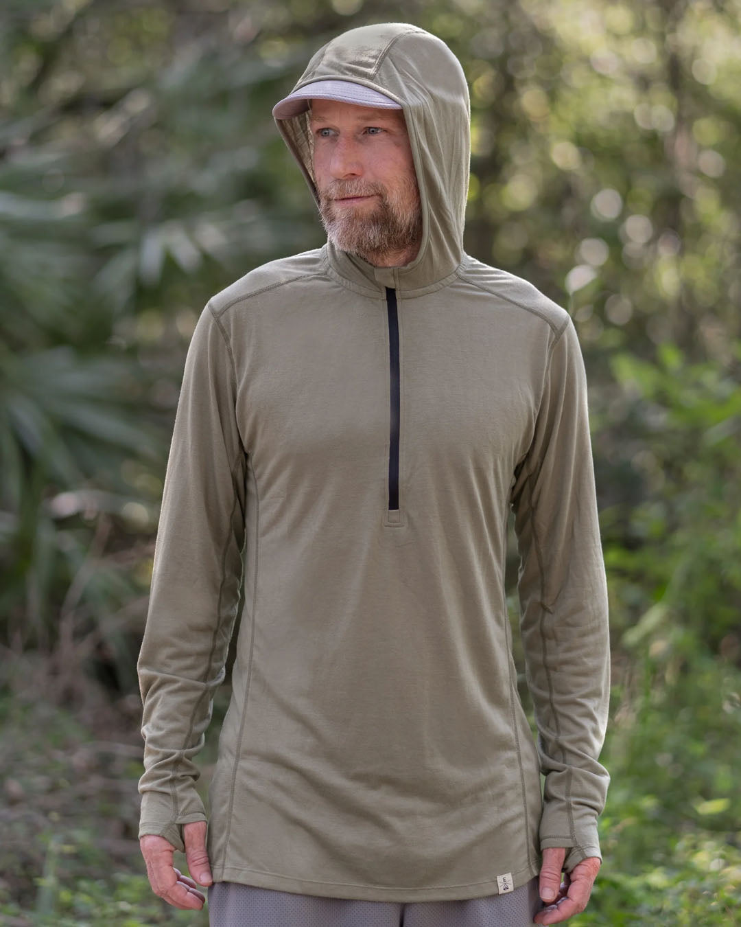 Zpacks Mirage Merino Sun Hoody sweat à capuche gris clair M mérinos