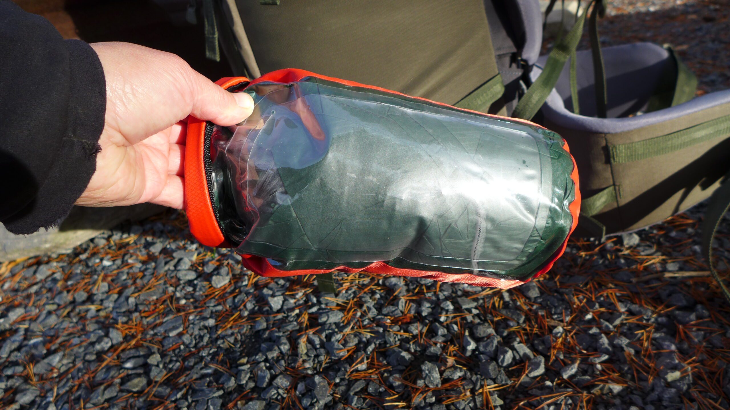SwissPiranha MantaRay 10 tarp ultraléger vert 0,6 kg 5000 mm