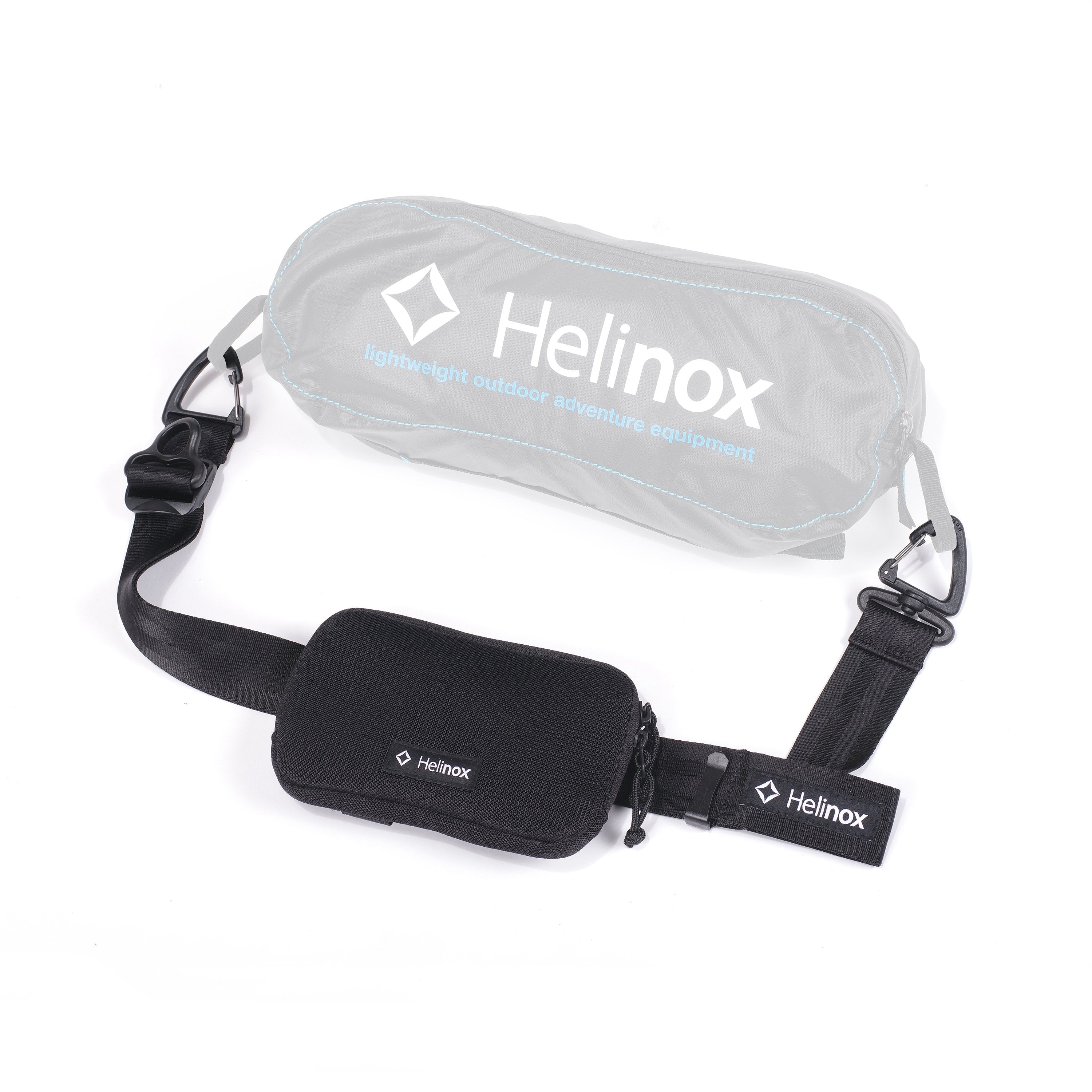 Helinox Shoulder Strap pochette sangle transport Noir