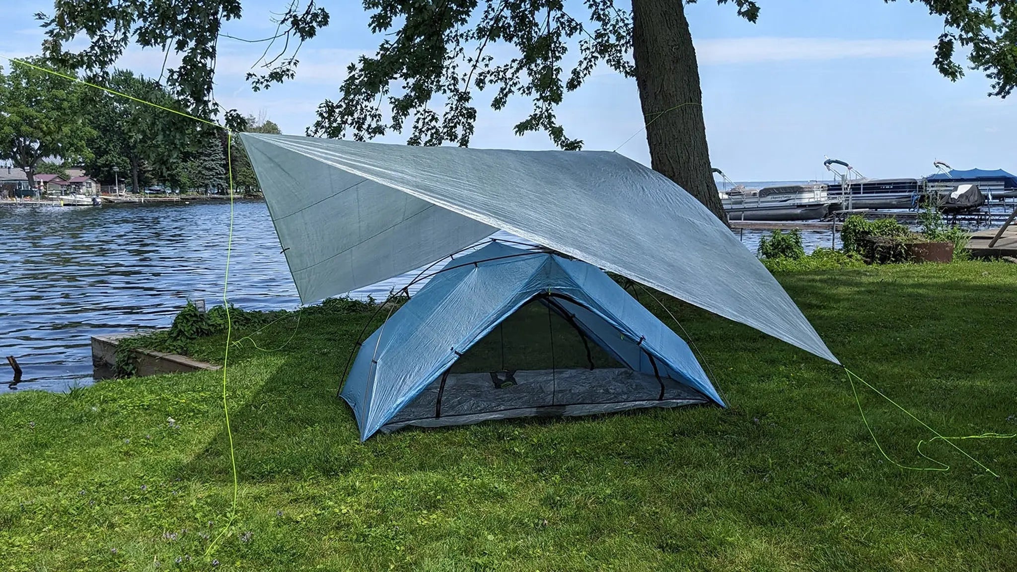Zpacks Shelters Big Ass Camp Tarp 10x13 bâche olive drab