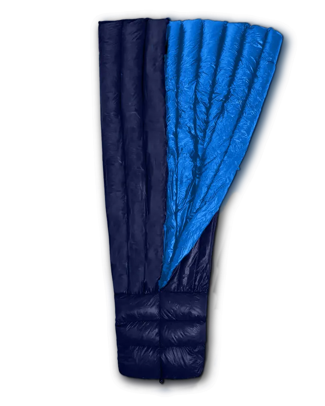 Zpacks Quilt 40F quilt ultraléger Navy Azure Long