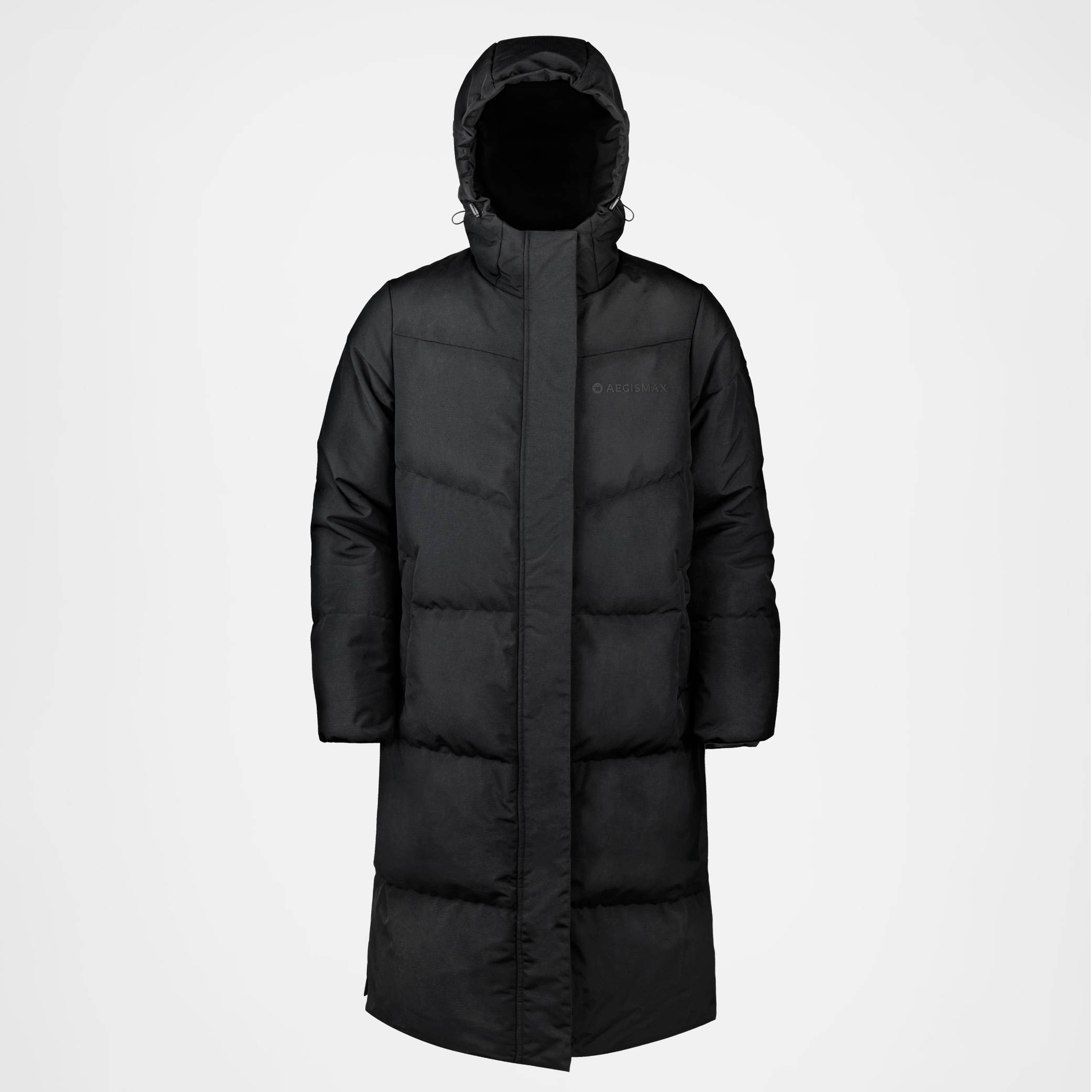 Aegismax Down Jacket doudoune longue duvet résistante froid