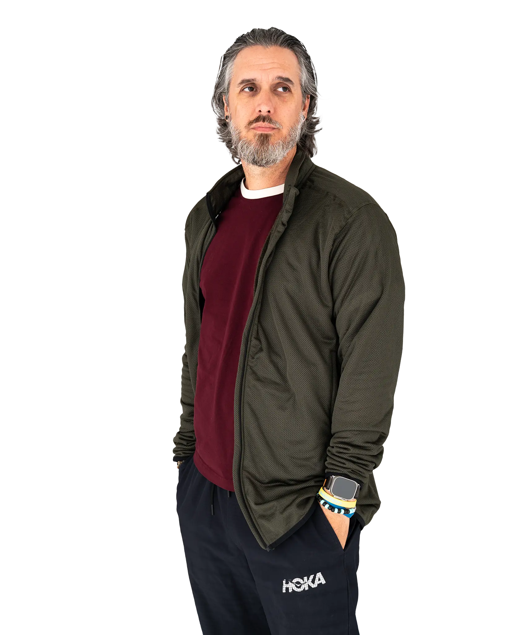 Zpacks Octa Fleece Light veste polaire bleue à col