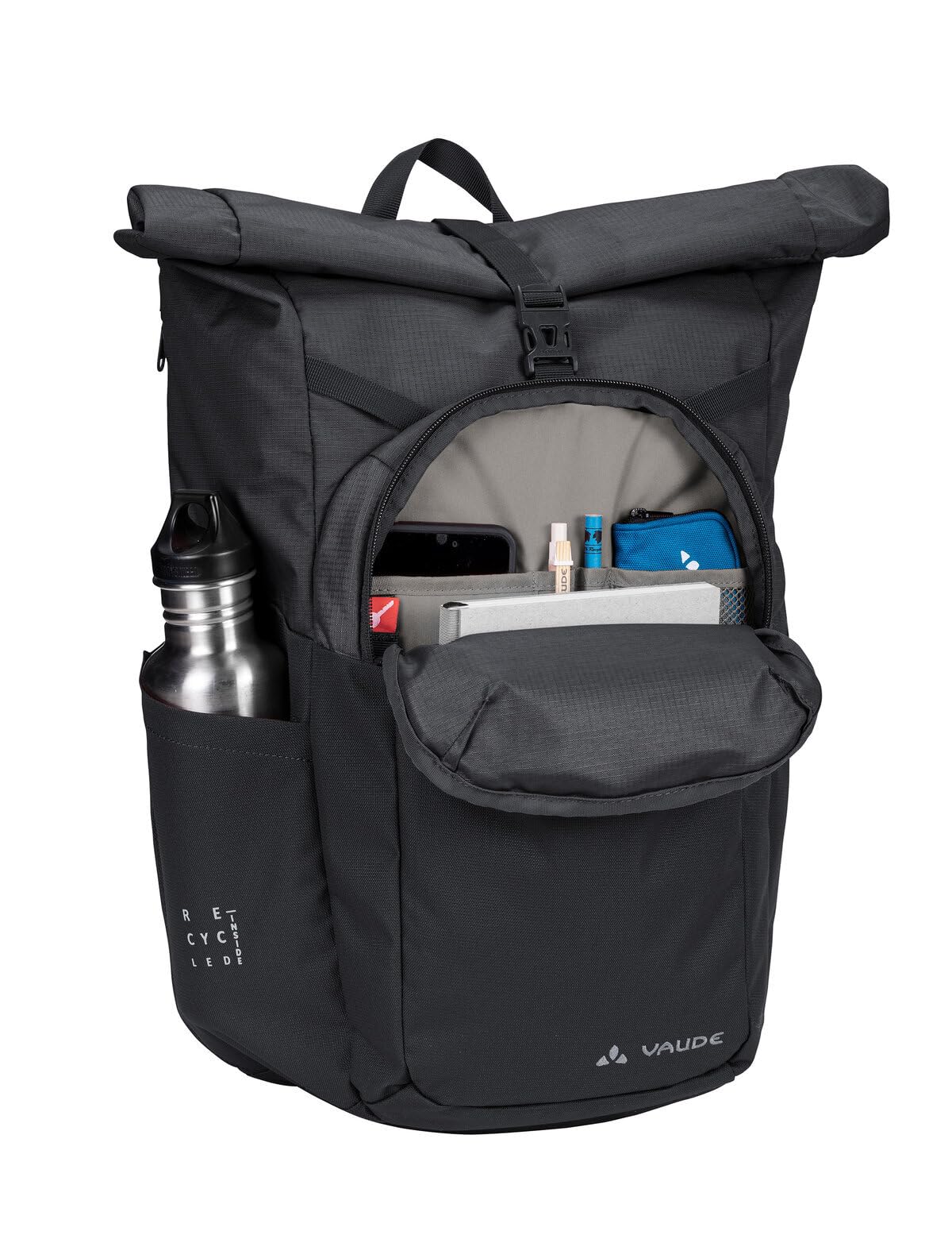 Vaude Okab II sac à dos 25 L Noir rolltop PC 13,3"