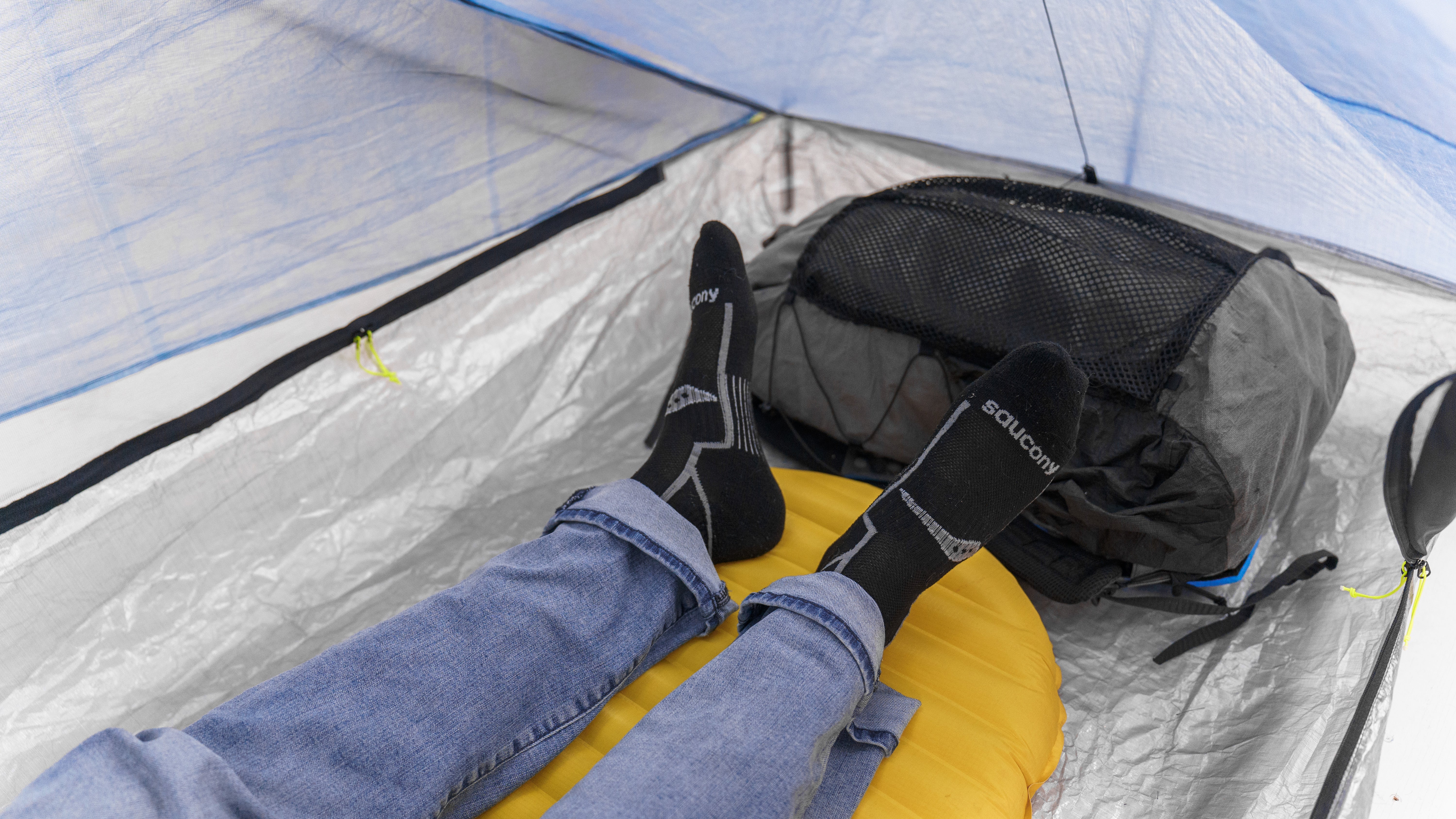 Zpacks Offset Solo tente 1 personne bleue ultra-légère