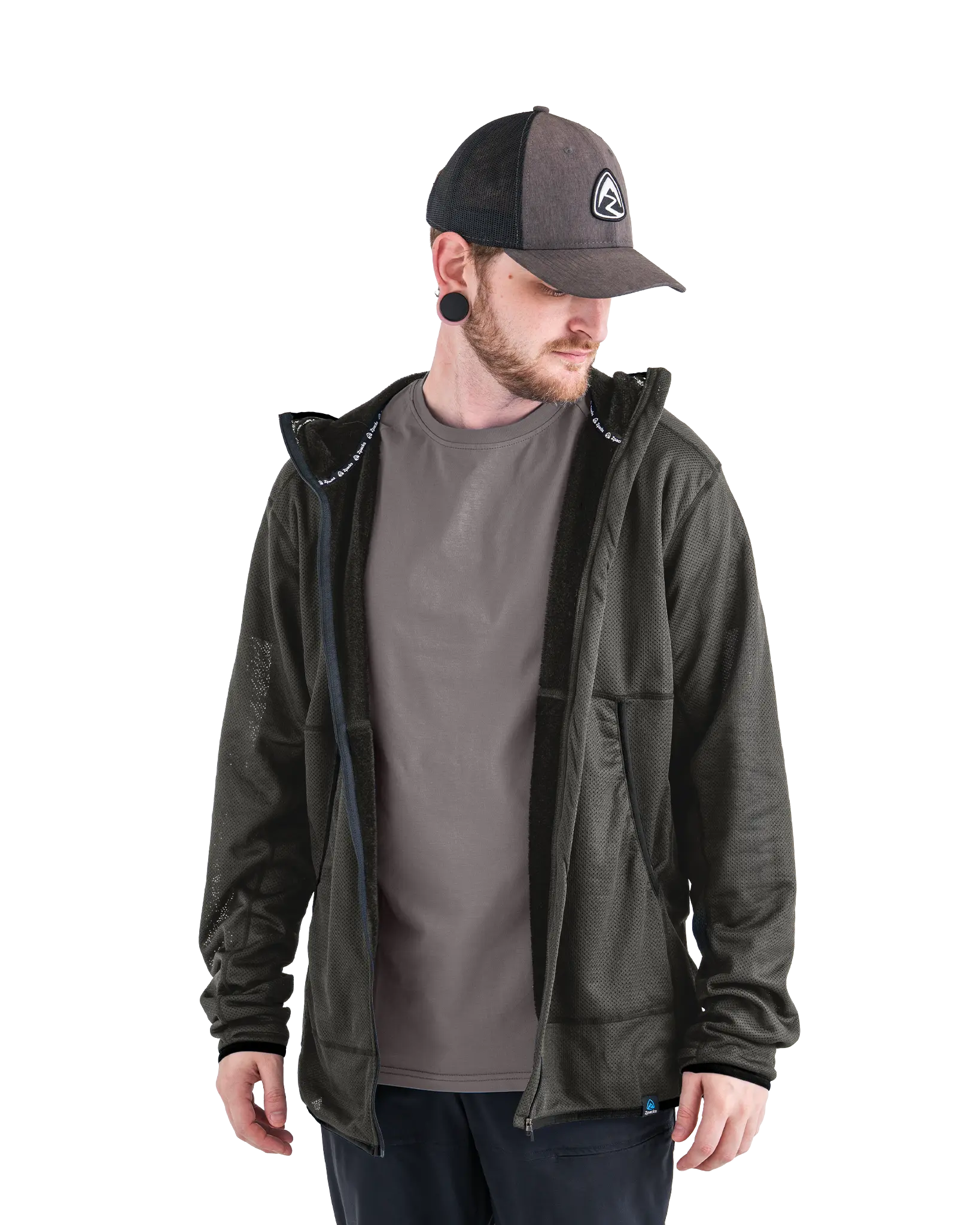 Zpacks Octa Full Zip polaire Noir Medium chaude respirante