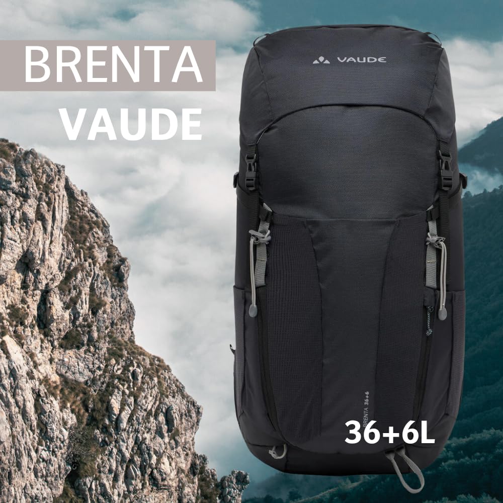 Vaude Brenta 36+6 Sac à dos rando noir