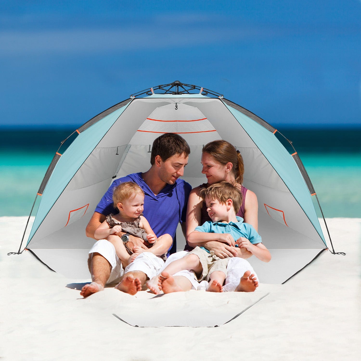 Active Era Tents Luxe tente de plage 4-5 places UPF 50+ 1,65 kg
