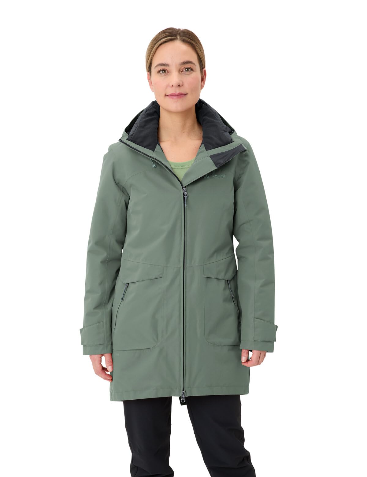 Vaude Skomer III Parka hiver femme noir 42 imperméable