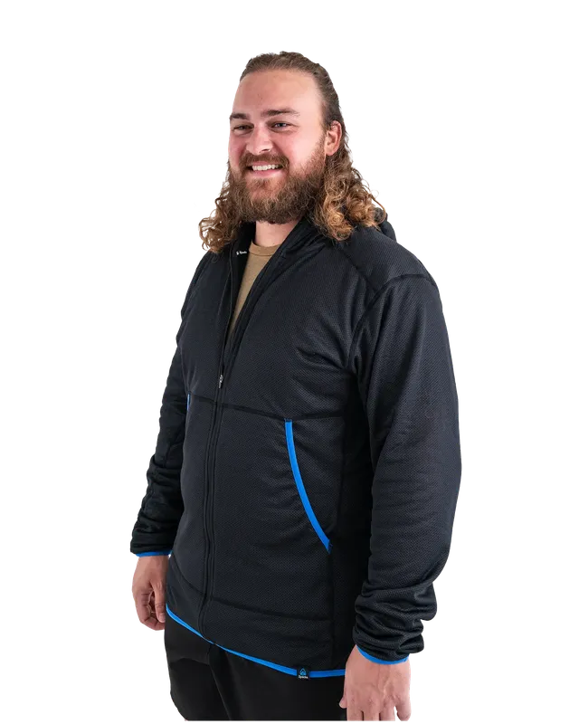 Zpacks Octa Fleece Hoody veste polaire full zip noir S