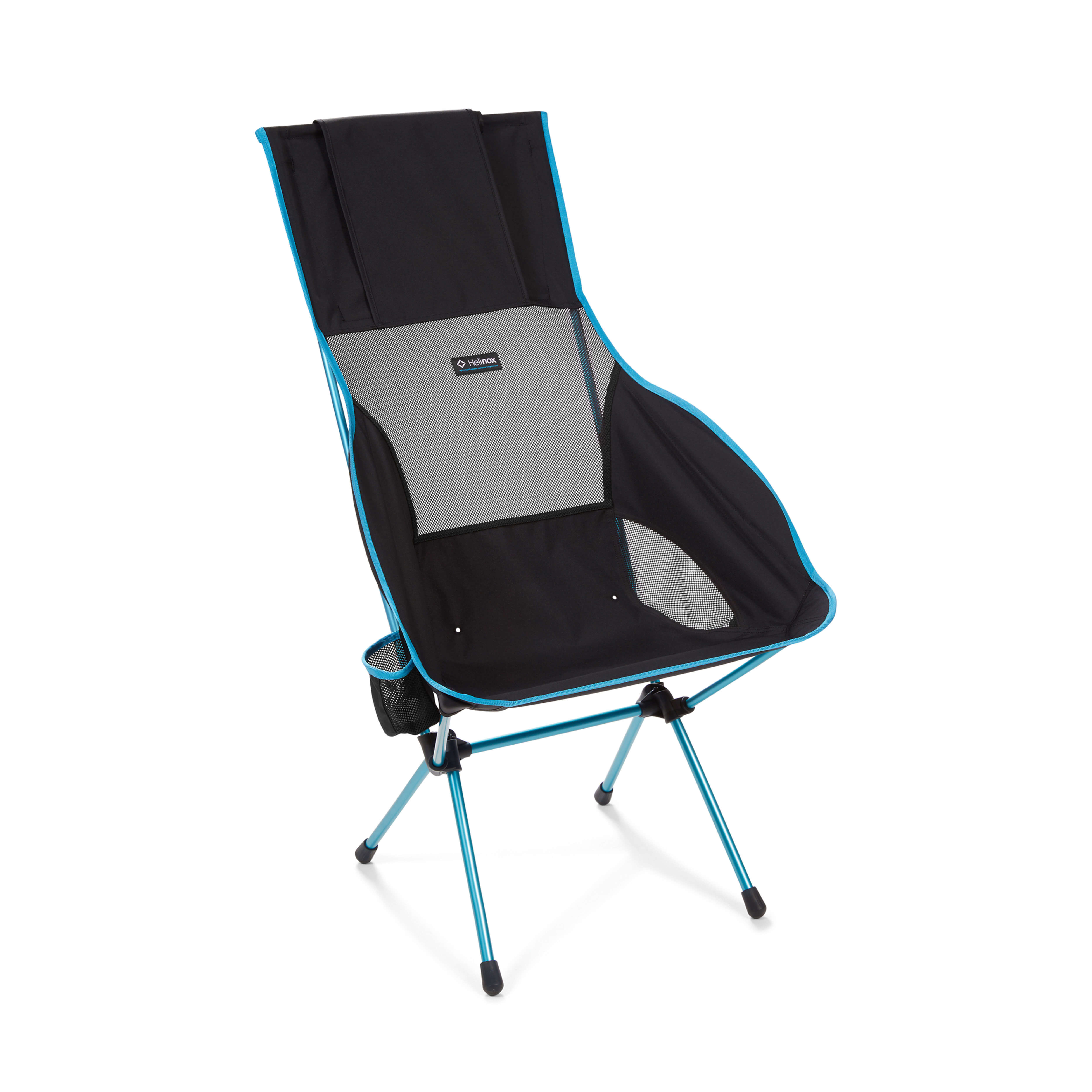 Helinox Savanna Chair fauteuil pliant Black accoudoirs porte-gobelet