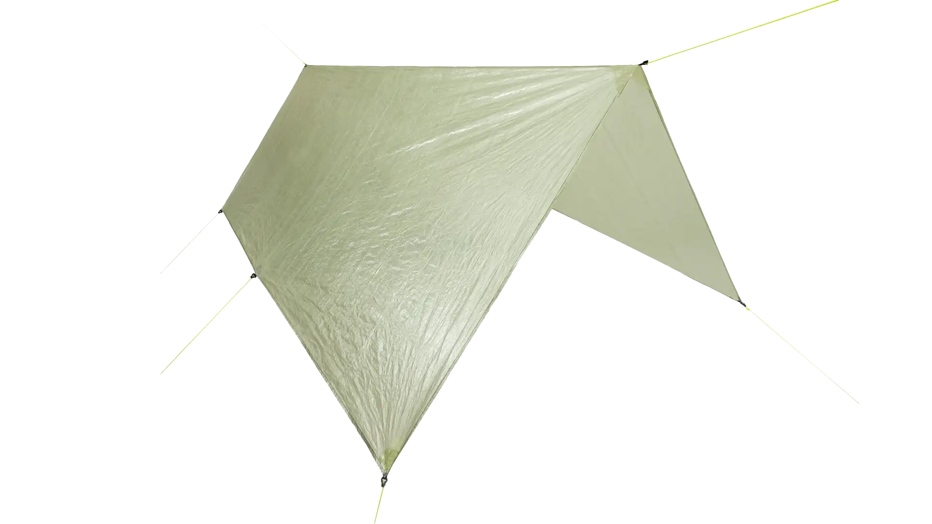 Zpacks Flat Tarp 7x9 abri Olive Drab léger
