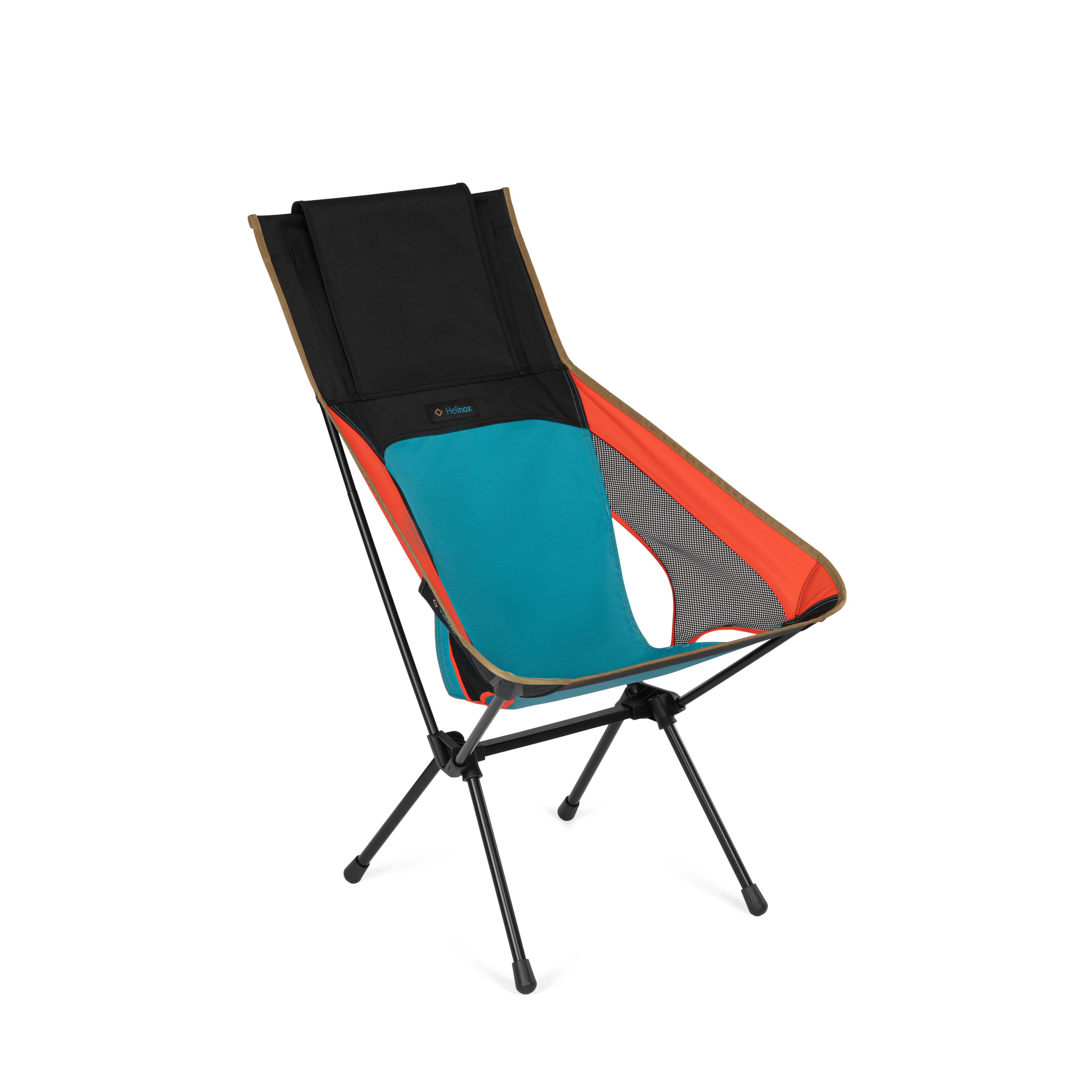 Helinox Sunset Chair (re) chaise pliante Heritage Multi Block dossier haut