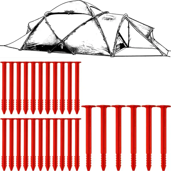 SwissPiranha Ultralight Peg Set Hilleberg Saitaris sardines 220g