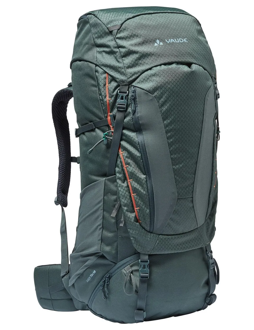 Vaude Avox 75+10 sac à dos trekking Vert Forêt