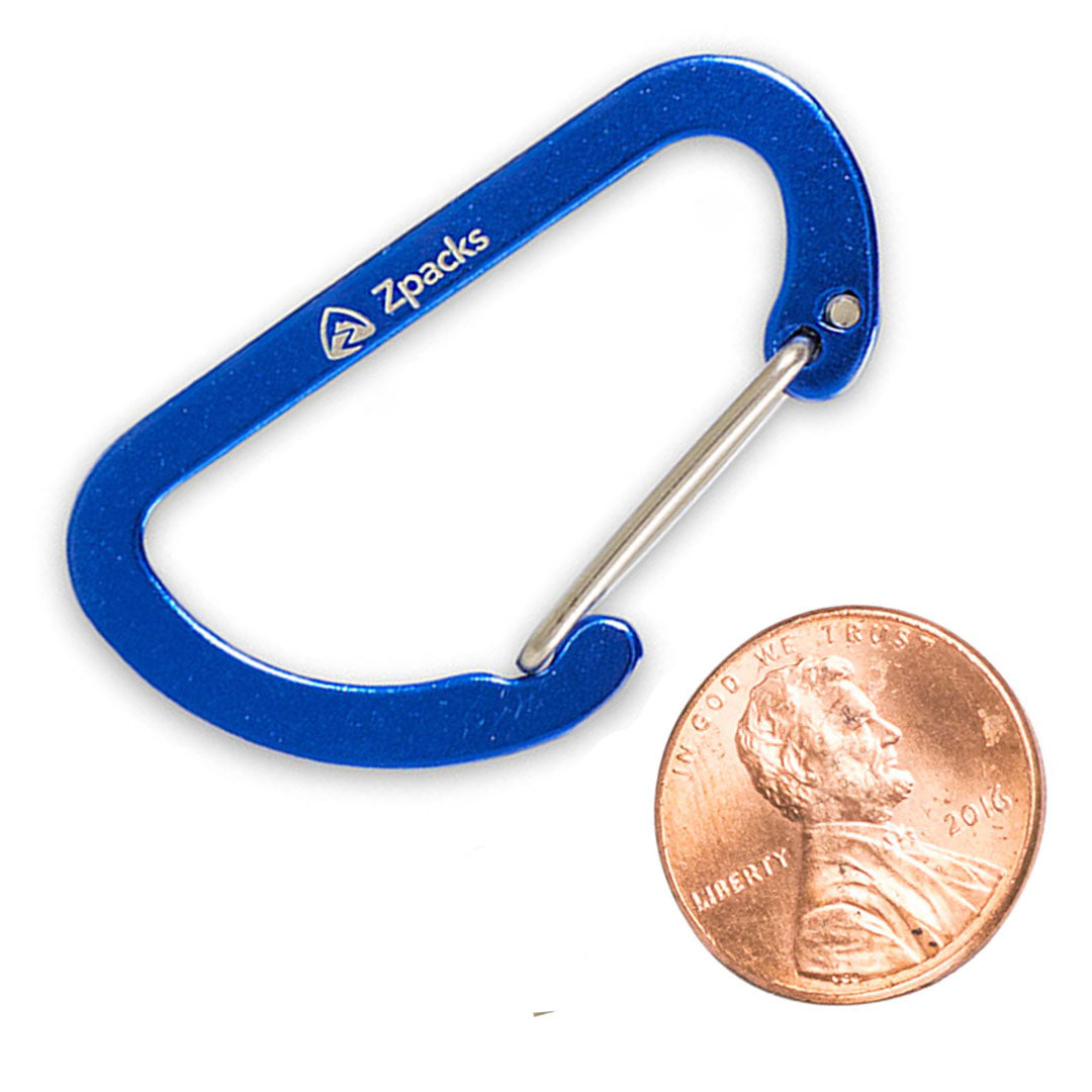 Zpacks Mini-D mousqueton wiregate bleu lot 4