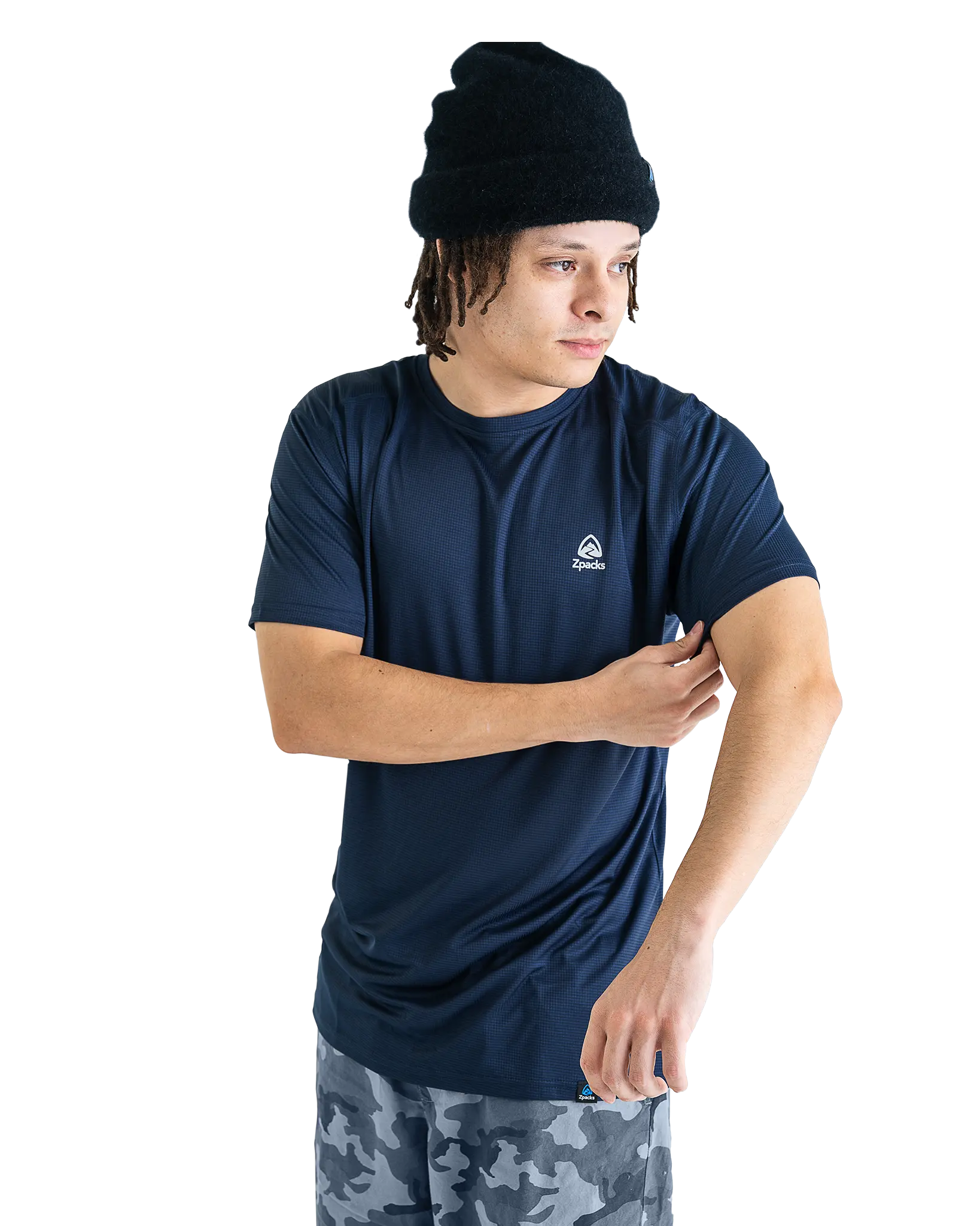 Zpacks Trail Cool T-shirt randonnée gris UPF 40+