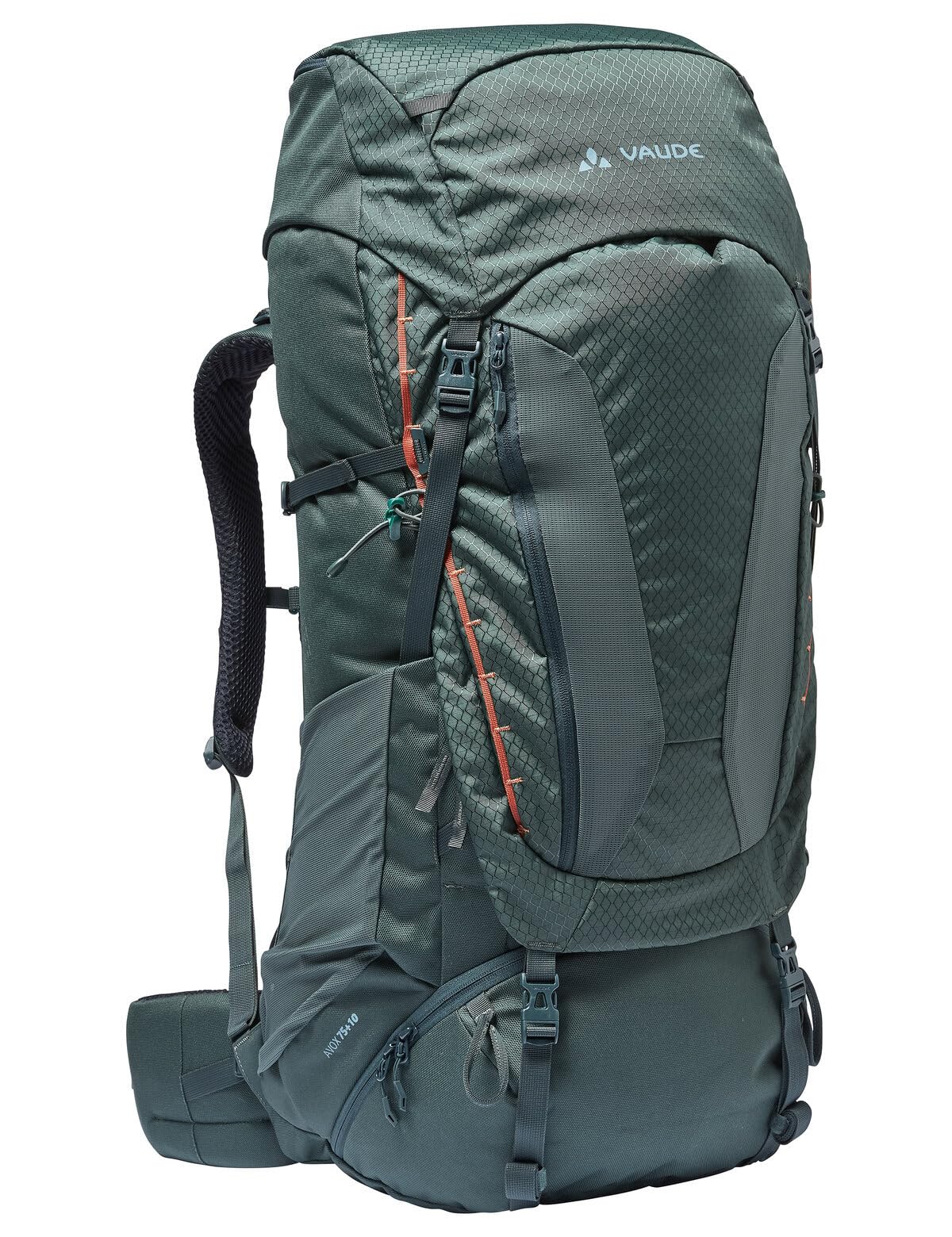 Vaude Avox 75+10 sac à dos trekking Vert Forêt