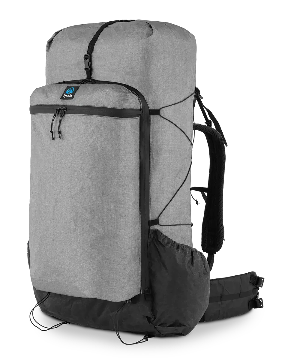Zpacks Arc Zip Ultra 62L sac à dos femme Storm Gray 62L étanche