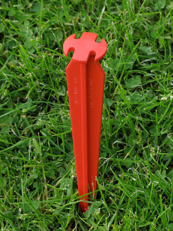 SwissPiranha RedTrout RT220 sardine de tente lot 6 plastique ultraléger