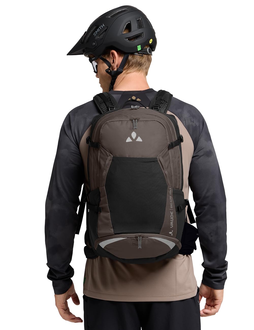 Vaude Alpin 23+5 sac à dos vélo Noix de Coco 28 L