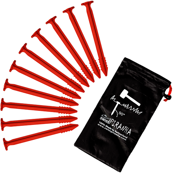 SwissPiranha RedTrout RT180 sardines plastique 10 pcs housse